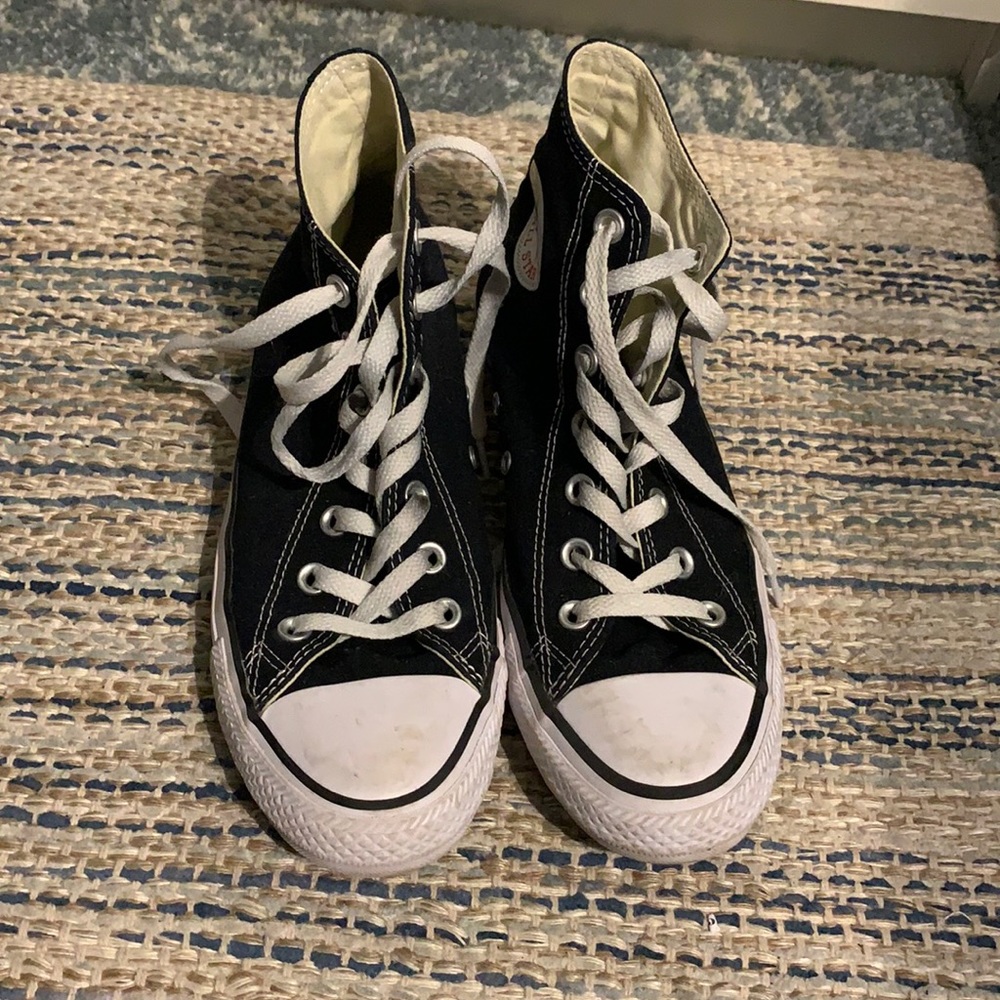 Black Converse High Tops